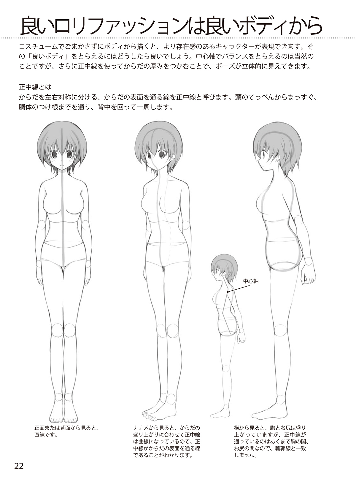 ロリ　胸 萌えロリータファッションの描き方 顔・からだ・服の美バリエーション | ホビージャパンの技法書